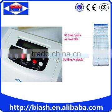 Punch Card Time Recording Attendance Machine photo-4