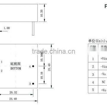 dc to dc Converter Module 48v Input 24v Output PD-A Series photo-2