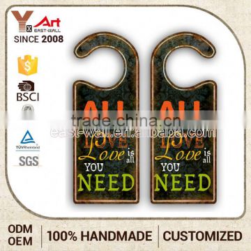 affordable price manufacturer retro hotel door numbers signs hanger bags