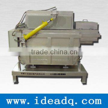Electromagnetic stirring alloy holding furnace production