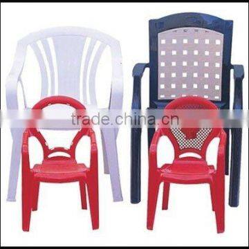 plastic injection chair mould arm chair with insert