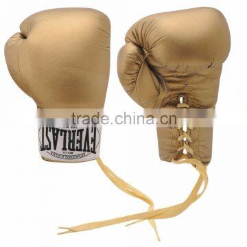 Display Autograph Only Boxing Gloves Gold Gym Fitness