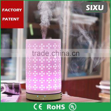 Hotel lobby home aroma oil&water mist diffuser colorful LED