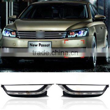 Waterproof 6 LED Car DRL For Volkswagen VW Passat B7 2012 2013 2014 Daytime running lights with Dimming                        
                                                Quality Choice