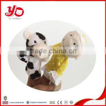 2015 New Mini Plush Animal Finger Puppet / Plush Kids Finger Puppets for Sale photo-3