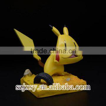 custom resin cartoon figure small yellow Pikachu