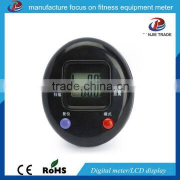 2016 hot sale customized elliptical bike digital speed meter