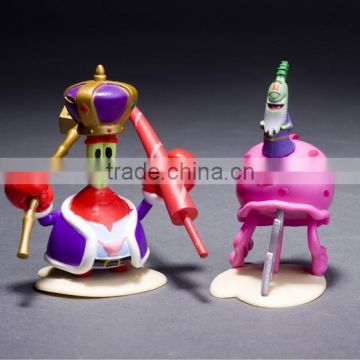 Classic USA Cartoon Characters Plastic Figurines/OEM Made Collection Plastic Figurines/Make design Plastic Figurines China maker