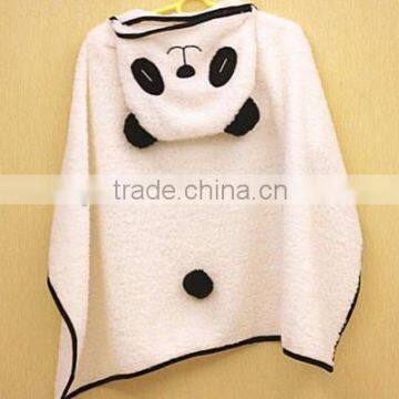 panda hooded towels/baby panda hooded towel/baby panda hooded towel