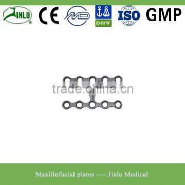 Maxillofacial plate H shape