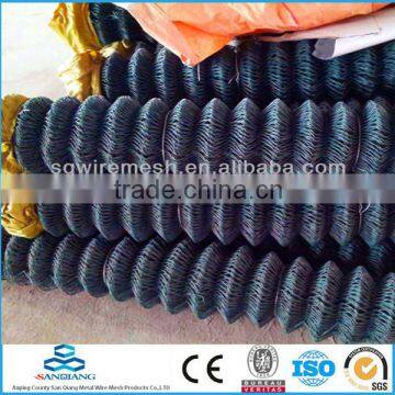 PVC/Low carbon steel Anping Chain Link Fence(manufacturer)