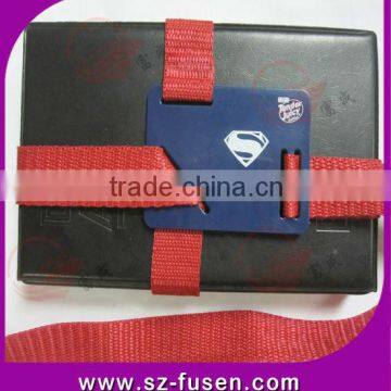 popular custom shape hook and loop book strap