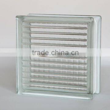 Clear Parallel glass block