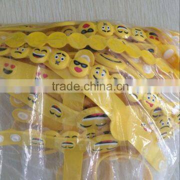 Funny Pvc Emoji Bracelet photo-6