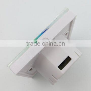 Rgb Led Controller Touch Dimmer Controller 24v 12v 12a Touch Lighting Controller Wall Installing High Quality 3 Years Warranty photo-3