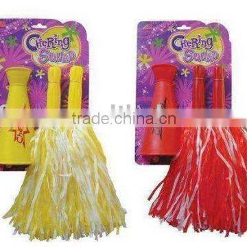 Tinsel cheerleader baton