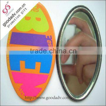 Factory manufacture eco-friendly fashion small round mirrors