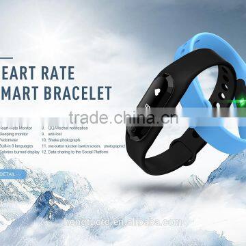 China cheap low energy waterproof smart bracelet pedometer intelligent wrist band fitness Customized Oem Silicone TPU Wristband