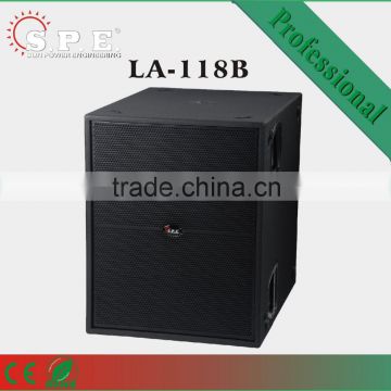 SPE Audio, Line array speaker, LA-118B 800W 18 inch subwoofer passive, horn professional subwoofer