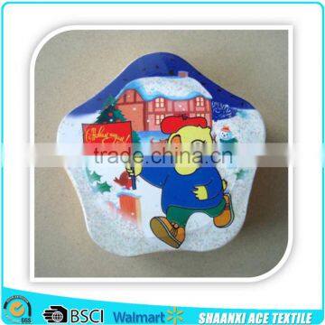 100% Cotton terry Christmas compressed towel Christmas holiday compressed magic towel