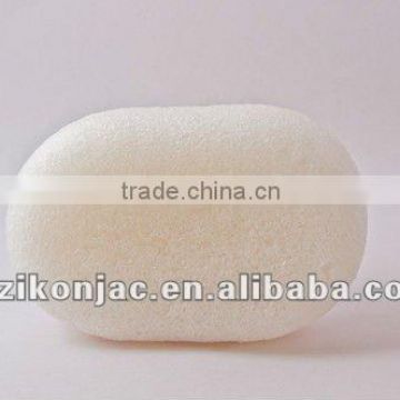 Pure Oval Natural Konjac Sponge