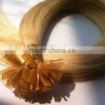 body wave nail human hair extension made of pure indian human hair