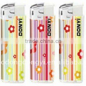 CR refillable electronic lighter stickers