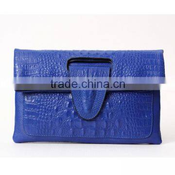 Clutch Bag Crocodile Leather Hand Carrying Bag Ladies Long Shoulder Bag photo-2