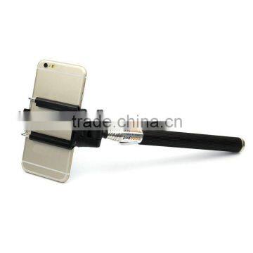 Selfie Extendable Wired Remote Shutter Handheld Selfie Stick Monopod For Phone photo-5