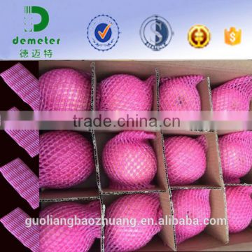 FDA Approved Free Sample Polythene Expanded Foam Net For Fruit