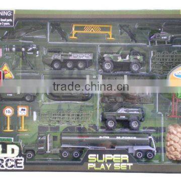 Diecast, metal,alloy deluxe fire action play set toy with en71 7728H-3