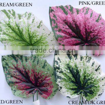 Artificial Foliage for Decoration Green Artificial Begonia Leaf photo-4