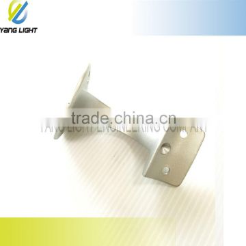 Made in Taiwan Aluminium Die Casting power coating three M5 holes Stair handrail wood Holder