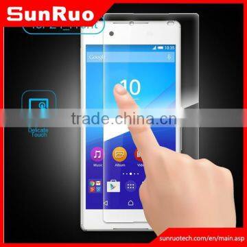 2.5D ultra thin explosion-proof 9h tempered glass screen protectors for Sony Z4