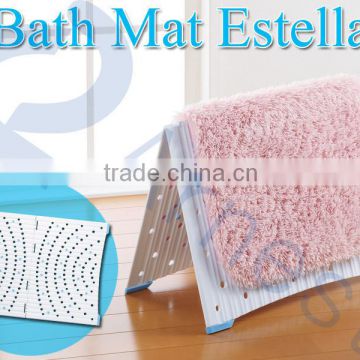 Household laundry tools accessories polypropylene foldable non-slip rug hanger bath mats 76343