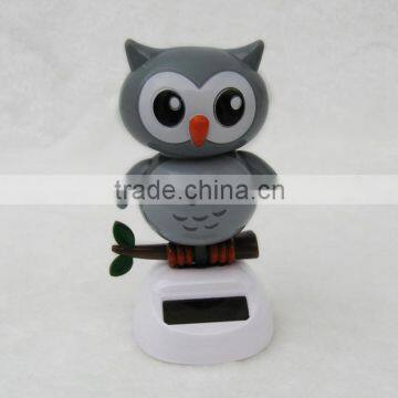 Flip Flap Solar Owl ,solar Flower,ornaments in the Car photo-3