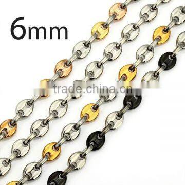 KSTONE Wholesale Stainless Steel Chain, Link Chain, Figaro Chain Necklace photo-2