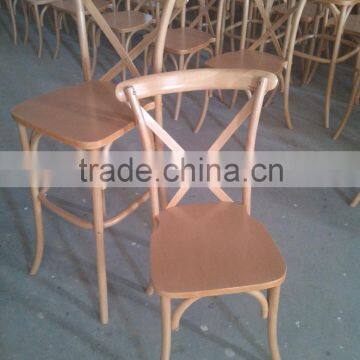 high quality wooden x back dining chair