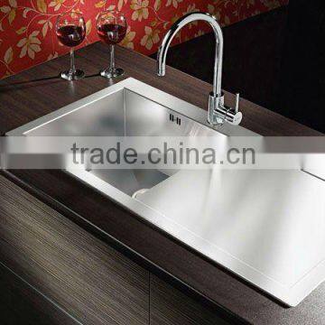 Handmade Sink With Drainboard