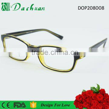 Easy design hot sale high quality CP injection fake acetate sport optical eyeglasses frames