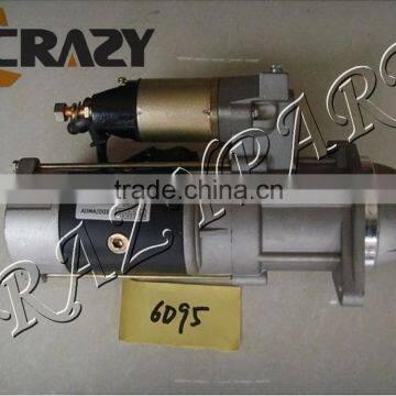 excavator engine 6D95 starting motor excavator parts