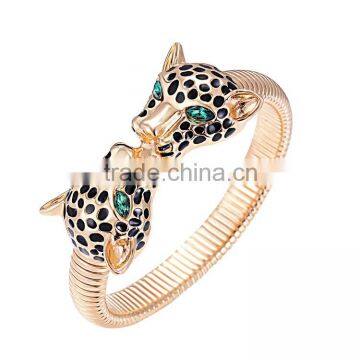 leopard head Bracelet alloy jewelry wholesale