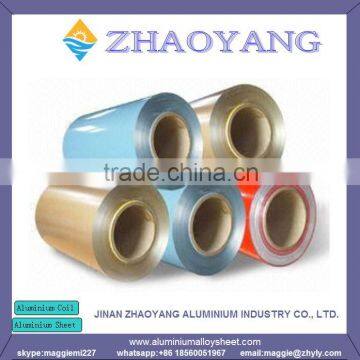 Best quality popular color coated aluminum coil 1050/1060/1070/1100/3003/5052/5083/6061/6063