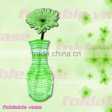 pvc folding vase