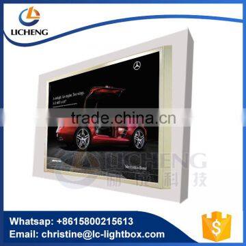 Outdoor Wall Hanging Led Scrolling Light Box With Single Side 8 Poster Advertising photo-2