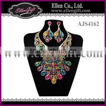 New Crystal Costume Jewelry Set AJS4162