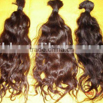 Human Hair / Natural color Remy Human Hair-natural curly