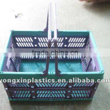 plastic folding basket