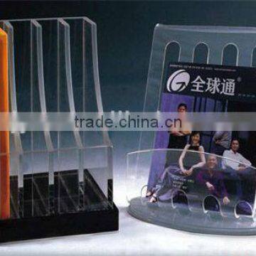 Clear Destop acrylic file holder/acrylic document tray ZL04