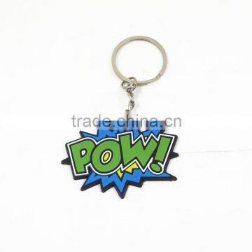 Yiwu Manre Pvc Keychain Manufacturer Custom 2d Keychain Silicone/ Rubber Key Ring photo-4